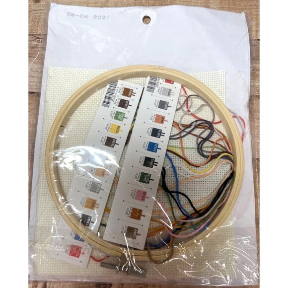 Star Wars Cross Stitch Kit - "May The Force Be With You" - 15.2cm Diameter - Picture 3 of 3